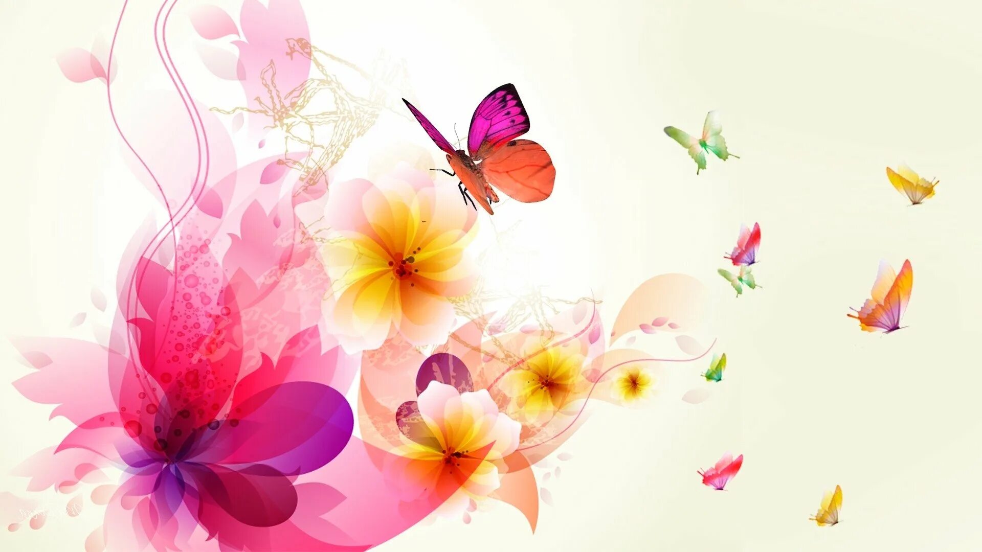 Фон красивый без фона. Фон бабочки. Цветы абстракция. Красивый фон с бабочками. Цветочный фон.