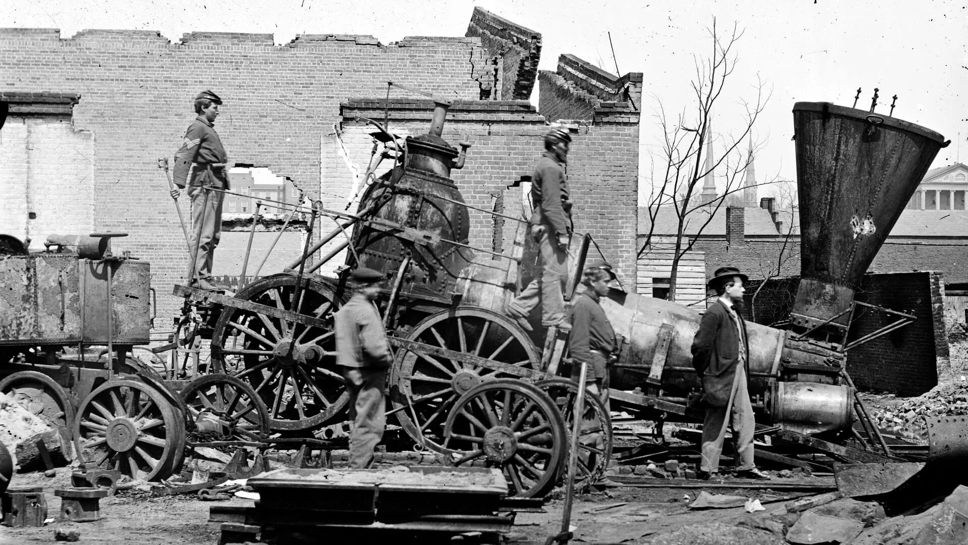 После гражданской войны. Промышленность после гражданской войны. Реконструкция в США после гражданской войны.