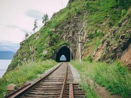 Дорога через байкал