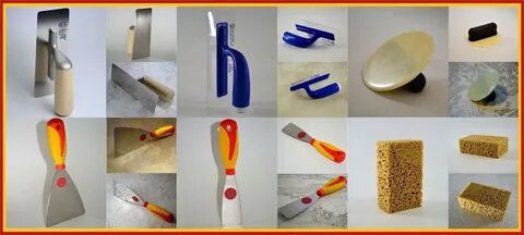 Виды декоративных инструментов