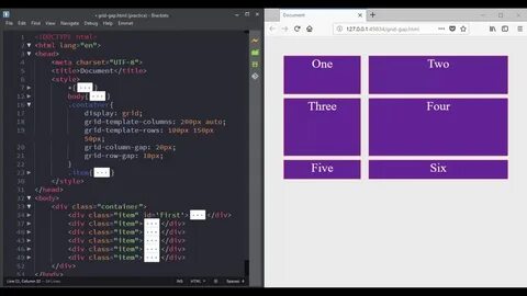 Row css
