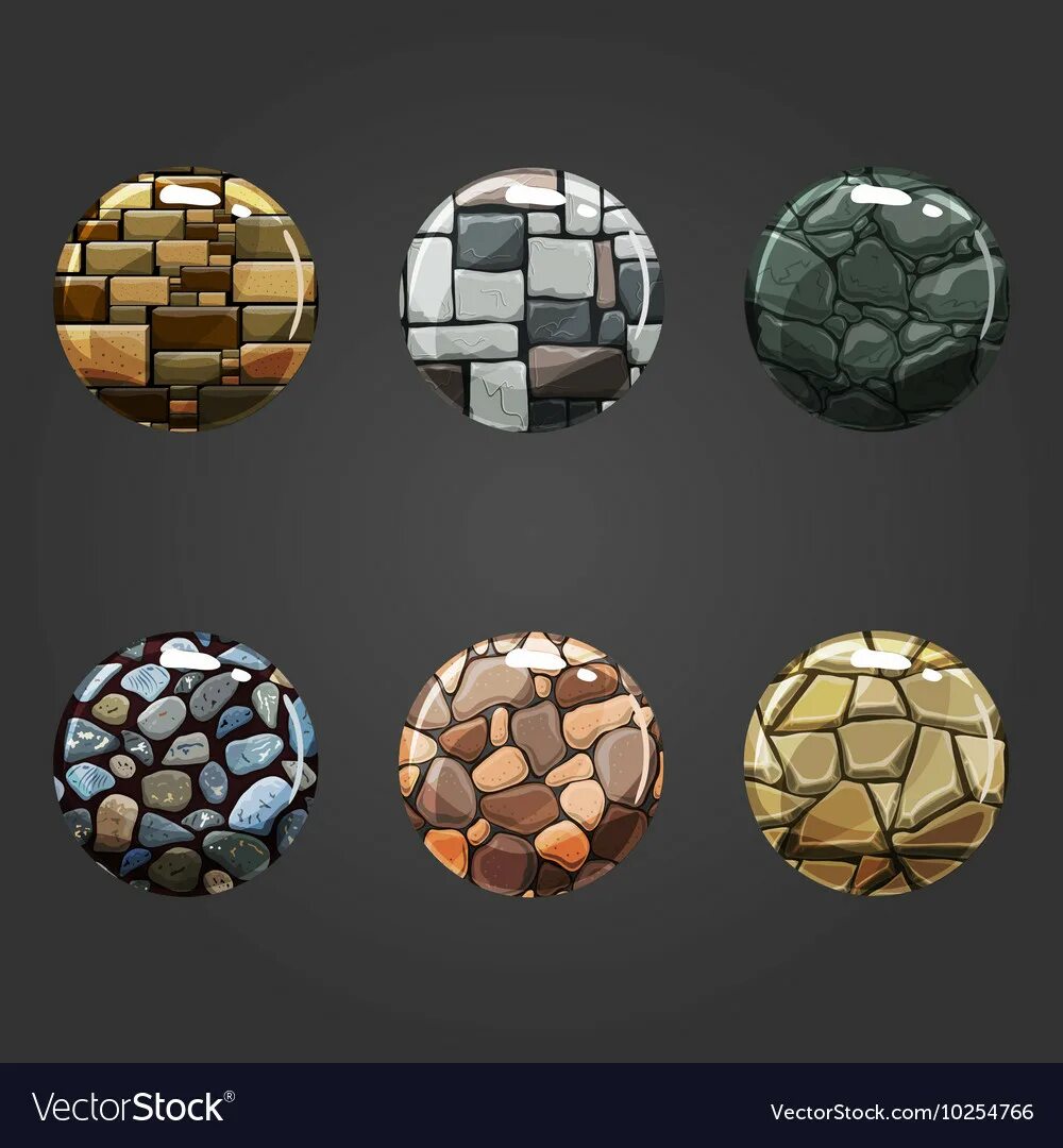 Stone button