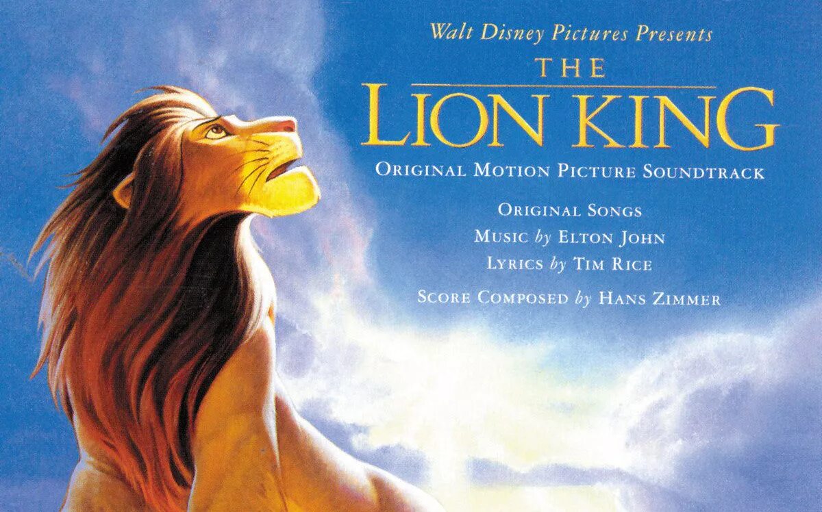The original king. Elton John the Lion King 1994. Король Лев Ханс Циммер. Lion King 1994 диски. OST the Lion King.