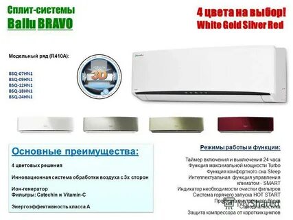 Режиме сплит систем