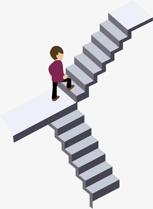 Первые шаги ступенька. Человечек на лестнице. Человек поднимается по лестнице. Лестница вверх. Человечек идет вверх.