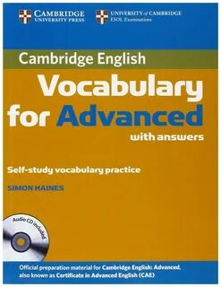 English vocabulary advanced