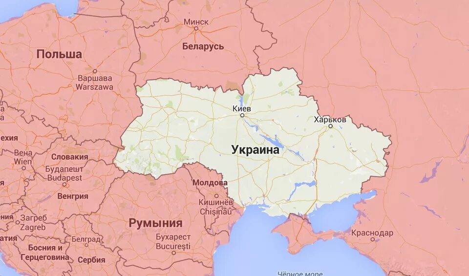Соседи Украины на карте. Карта Украины с кем граничит Украина. Страны граничащие с Украиной. Карта Украины с границами соседних государств