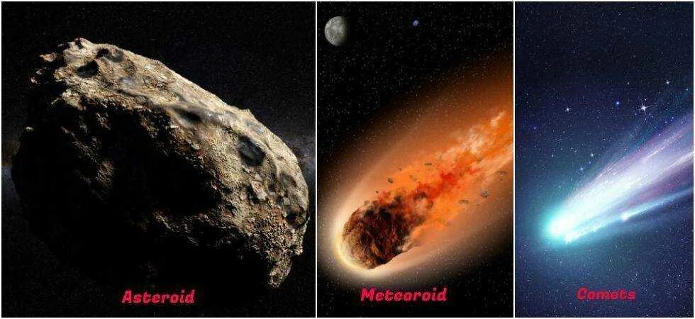 Чем метеорит отличается. Кометы метеоры метеориты. метеориты и астероиды кометы метеоры метеориты. метеор метеорит астероид. метеор метеорит астероид комета различия.