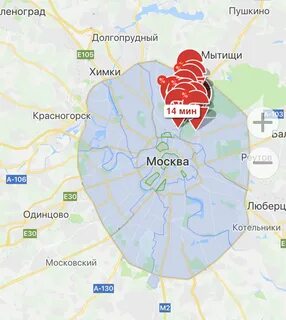 Карта долгопрудный московская