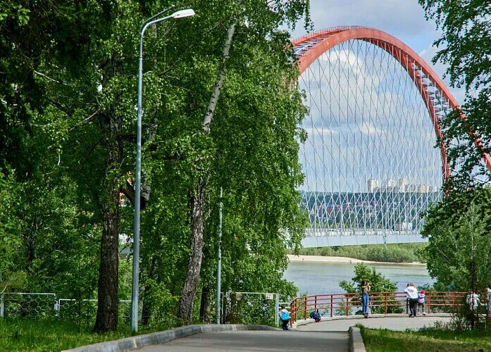 Парк бугринская роща Фото