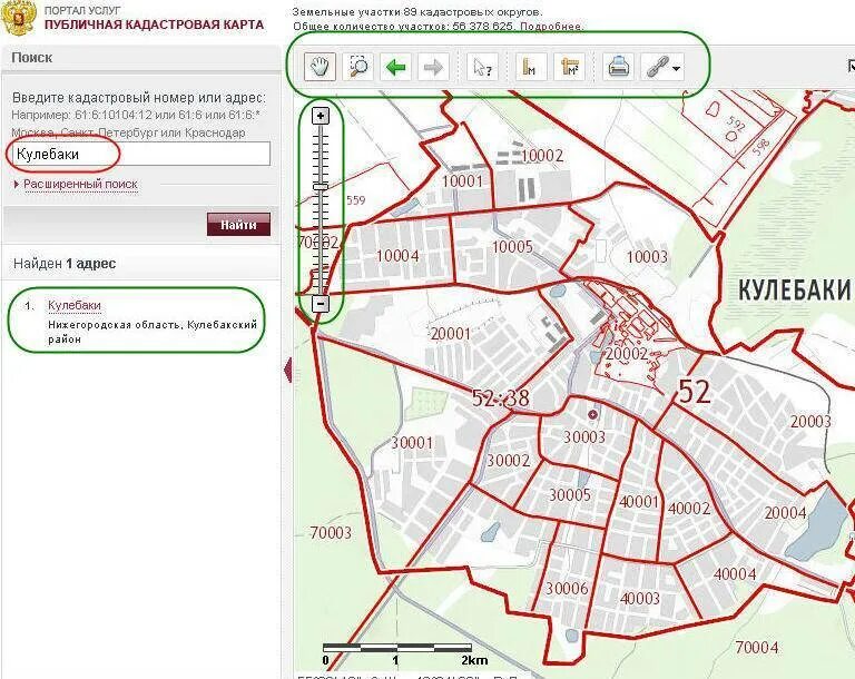 Проверить кадастровую карту