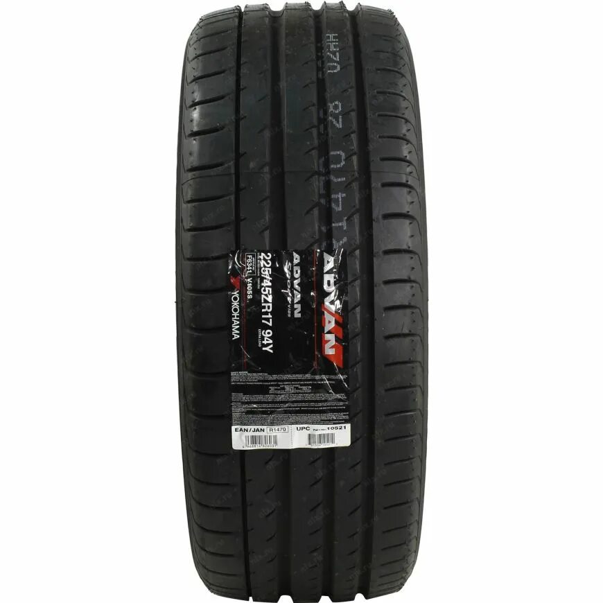 Yokohama advan sport r17. Yokohama Advan Sport v105s. Евроэтикетка Yokohama v105. Yokohama 225/40r18 92y v105s. Yokohama Sport v105 евроэтикетка.