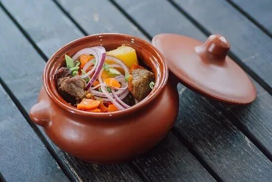 Кухня наизнанку горшочки