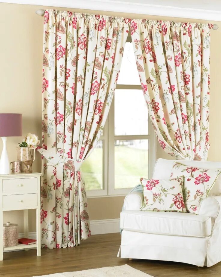 2 Colors Home Valances Flower Tulle Voile Door Window Room Curtain Drape Sheer C