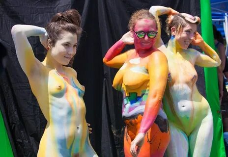 NYC Bodypainting Day. 