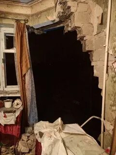 Попали в жилой дом