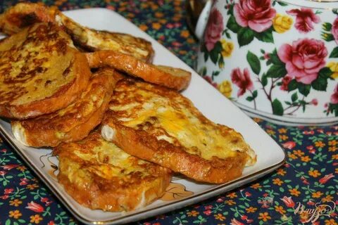Гренки с сыром в духовке