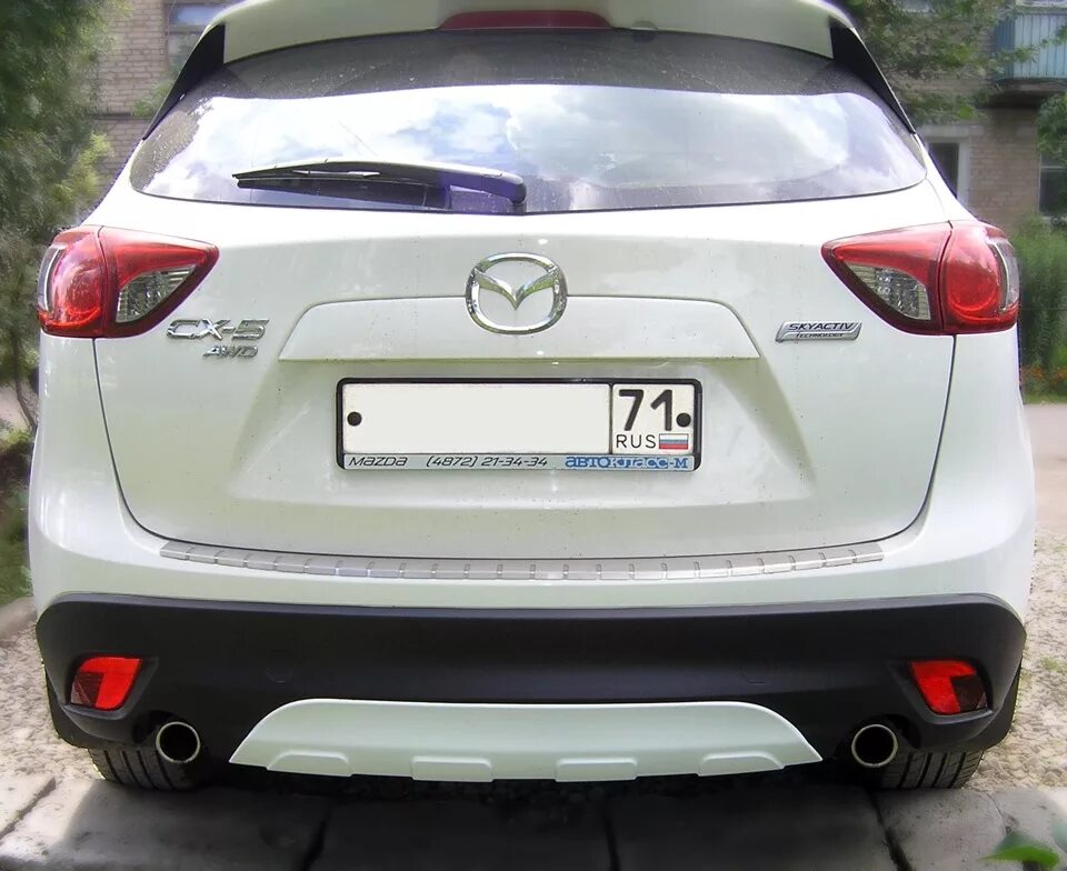 Mazda CX-5 Rear Bumper Lip. Накладка на задний бампер Мазда СХ-5. Накладка на задний бампер Mazda CX-5. Накладки на бампера cx5.