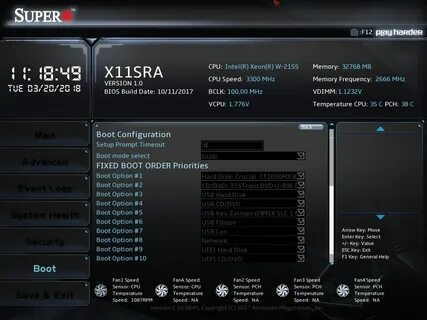 Setup prompt timeout