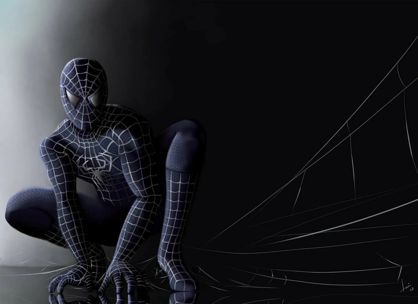Темный чел. Черный спайдермен. темный человек паук. spider man черный. черный человек паук сидит.