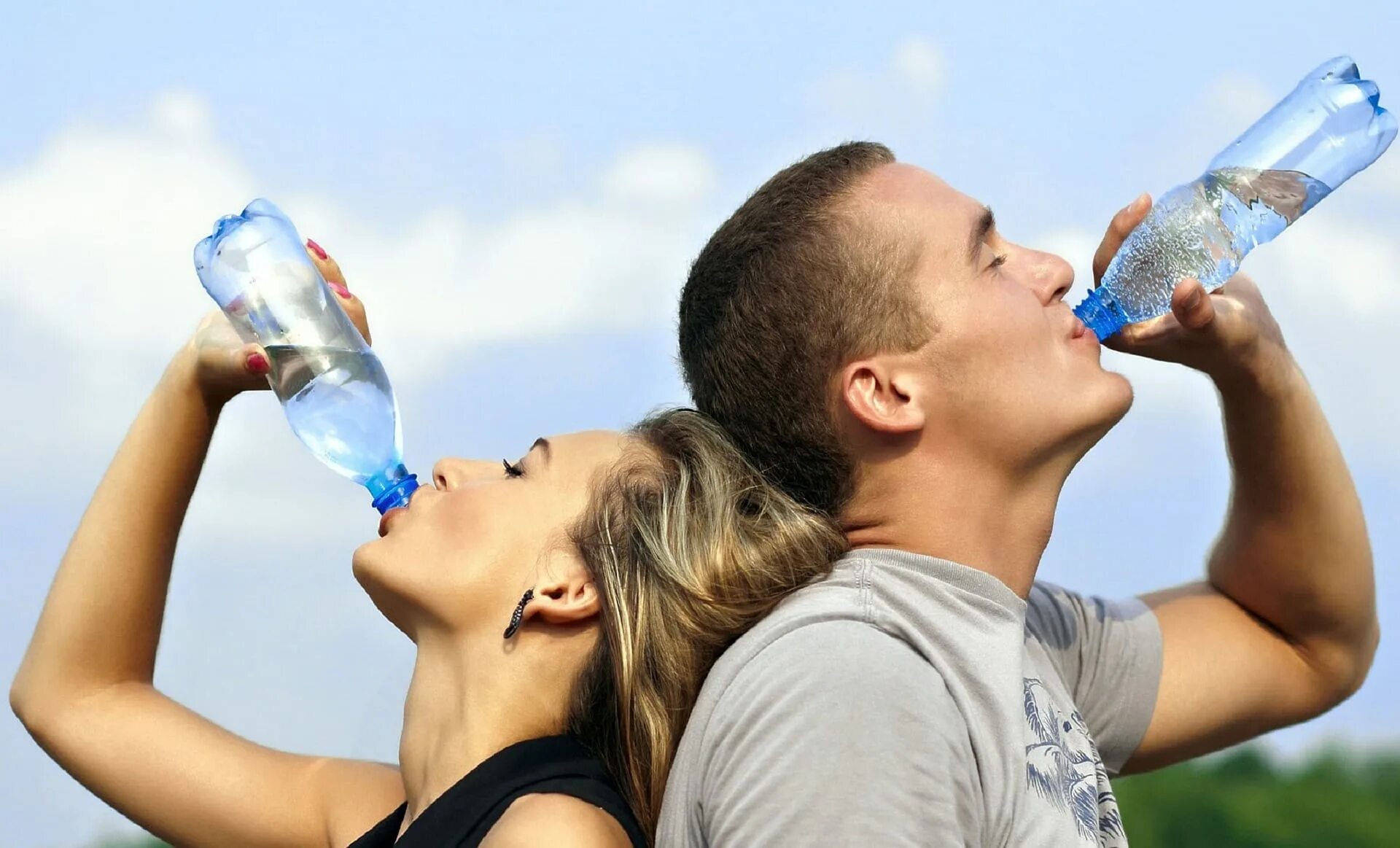 Are being watered