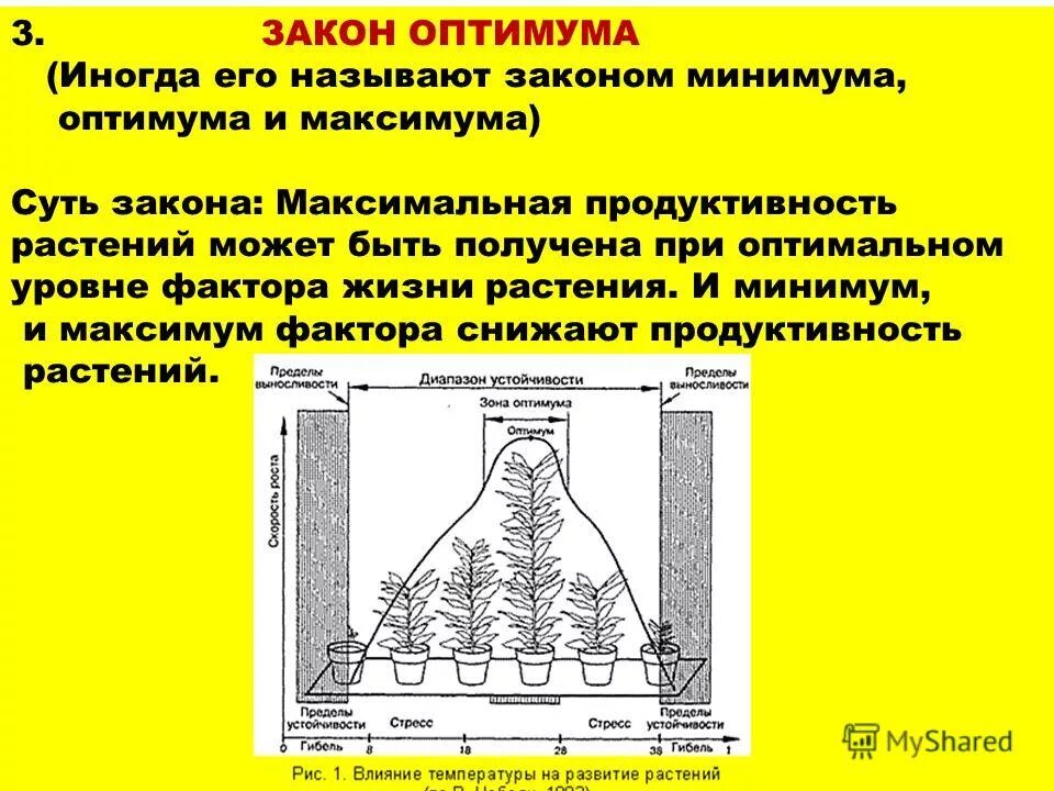 Назовите максимальную и минимальную. Закон оптимума. Закон оптимума и минимума. Закон минимума оптимума и максимума. Закон оптимума и минимума в экологии.