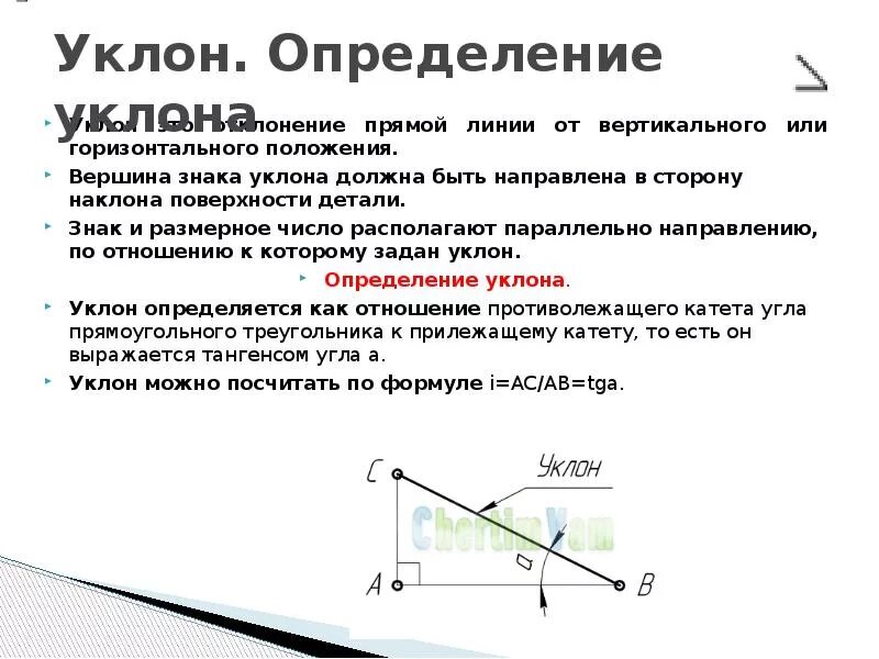 Уклон линии в геодезии формула. Как определить уклон линии геодезия. Определить наклон линии. Угол наклона и уклон линии. Длины линий горизонтальные проложения