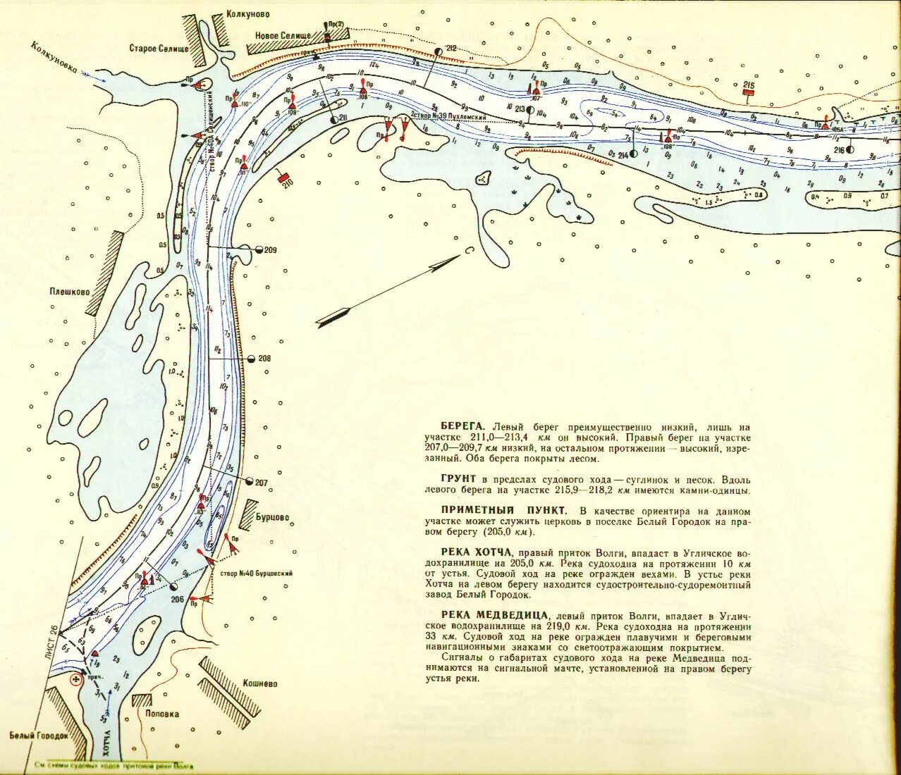 Карта лоции Угличского водохранилища. Лоция реки Волга. Старая лоция реки Волга. Лоция Угличского водохранилища. Водохранилища лоция
