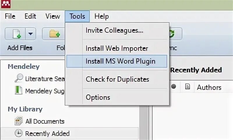 Install word