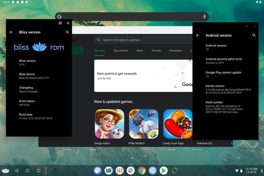 ОС Bliss (x86). Bliss os 10. Bliss os 12. Bliss ROM Android 10. Установка x apk