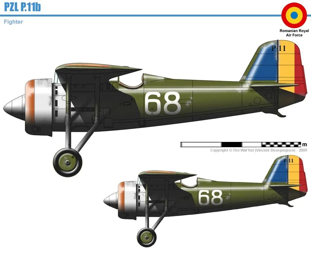 Pzl p. Xi п. Pzl p. P-11. 11a.