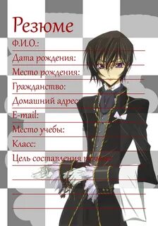 Резюме класса