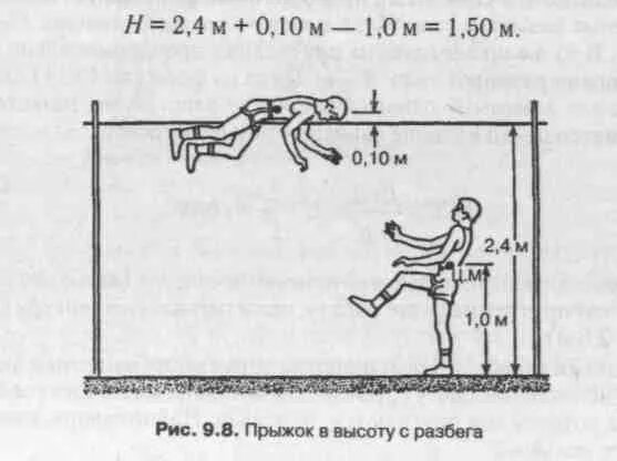 Сколько прыгает в высоту