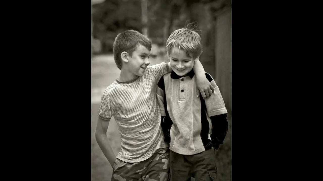 Модница барто стих. Надпись брат за брата. Два друга детства. Брат за брата. Беги от меня пока не поздно.