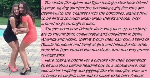 sissy friend stories captions chastity captions.