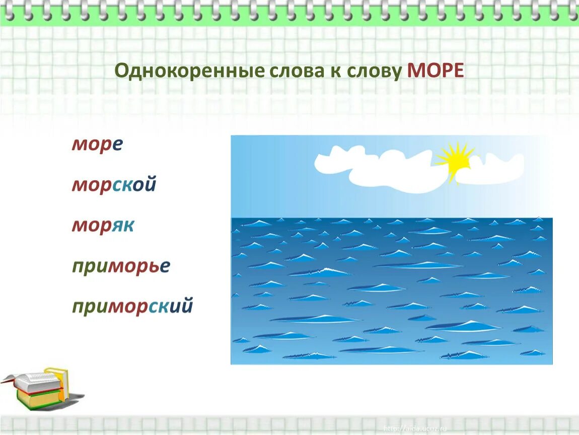 Море слов легкое. Море слов. Море однокоренные слова. Однокоренные слова к слову море. Определение к слову море.