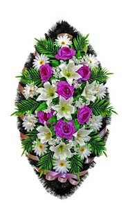 Похоронные венки из искусственных цветов