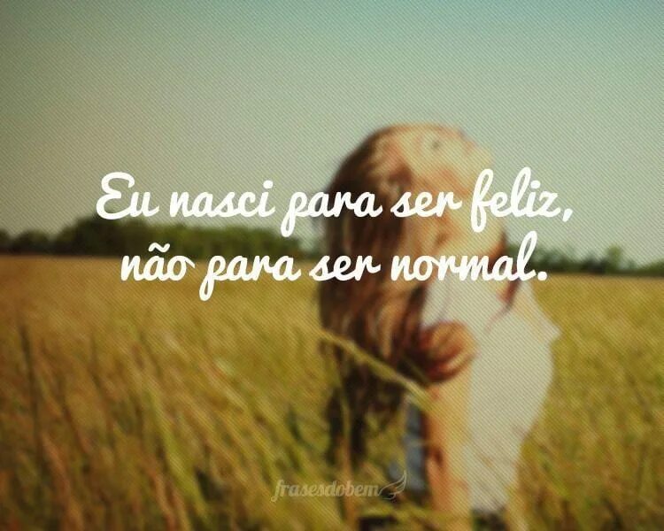 Felicidade. One with frase picture. Decide to be happy