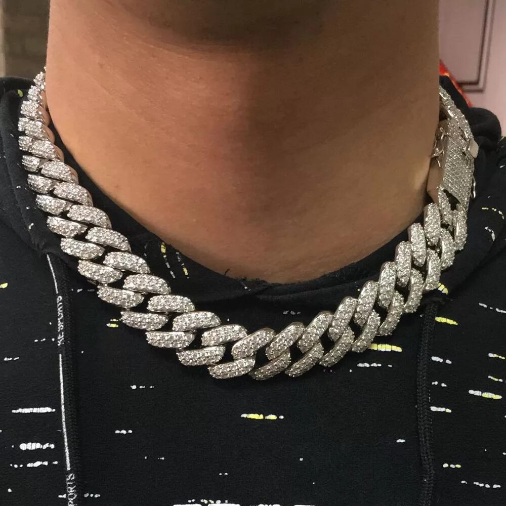 Цепь Diamond Cuban Chain. Цепь Diamond Cuban Chain с бриллиантами. Цепь на шею мужская. Бриллиантовая цепочка мужская.