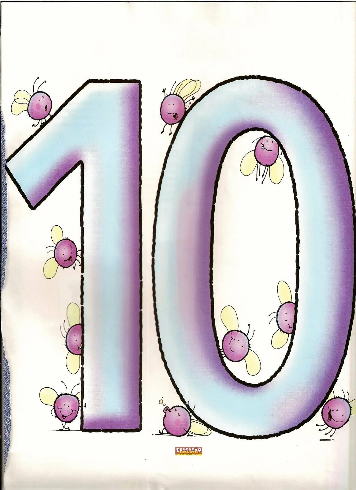 10 Месяцев открытка. Цифра 10. Цифра 10 для детей. Красивая цифра 10.