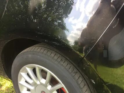 Царапины на кузове автомобиля