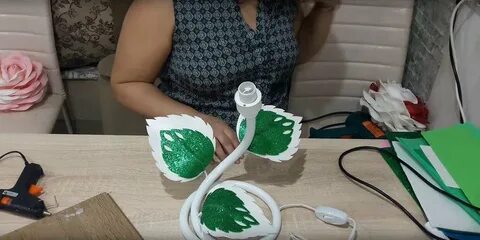 Светильник из изолона своими руками для начинающих