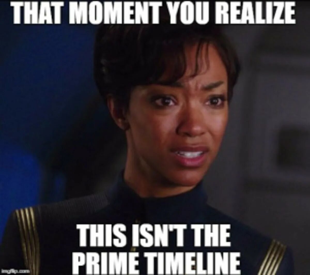 Could this be real. Star Trek memes Discovery. Шутки the Orville. Мамы Мем Дискавери. Отличный момент для Дискавери Мем.