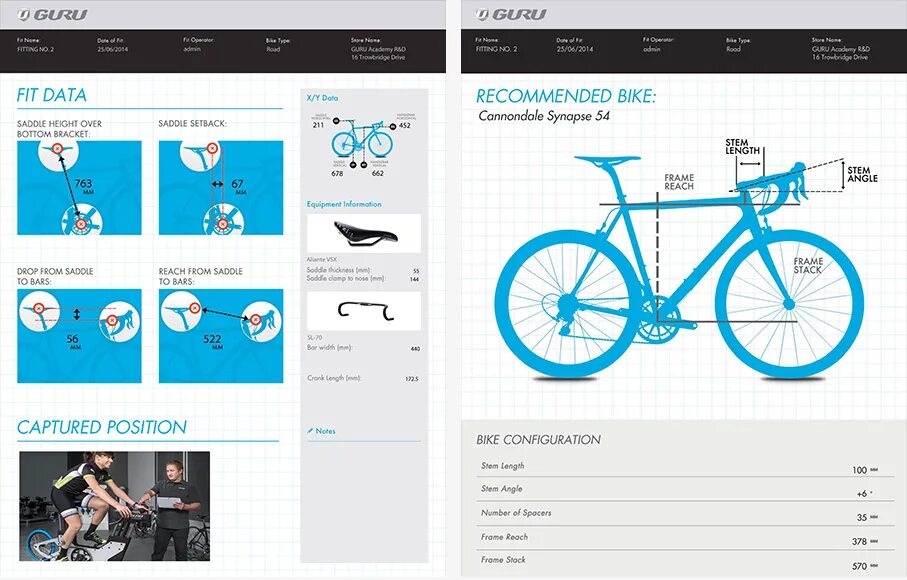 Bike fit