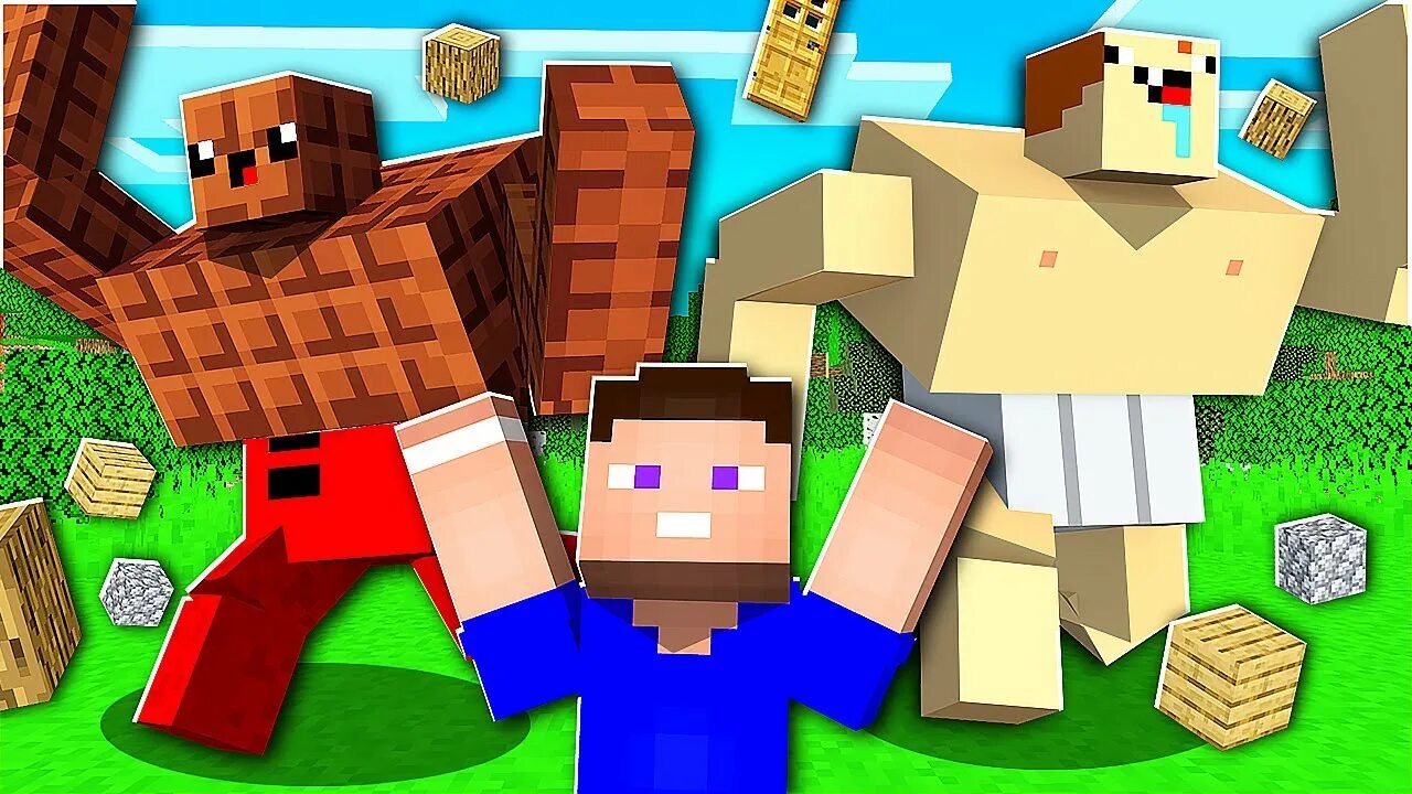 Minecraft владус и леня. ВЛАДУС И Карапуз в МАЙНКРАФТЕ.