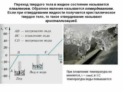 При какой температуре находится в твердом состоянии