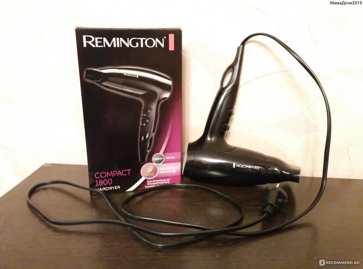 Фен для волос Remington d5000 e51 Compact 1800. Фен Remington Compact d5000.