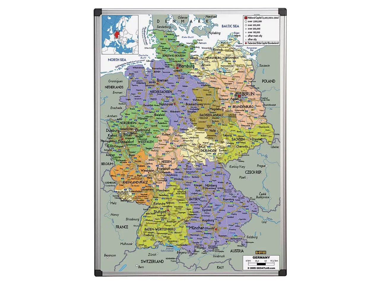 Карта Германии с городами подробная. Географическая карта ФРГ. Подробная карта Германии. Карта Германии с городами. Карта германии с городами на русском подробная