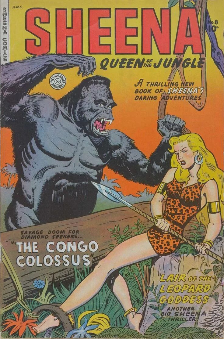 Jungle queen. Sheena комикс. Шина Королева джунглей комикс. Sheena Queen of the Jungle Comics. Sheena Queen of the Jungle.