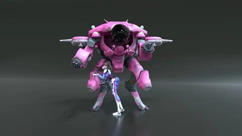 Overwatch 3d modeling